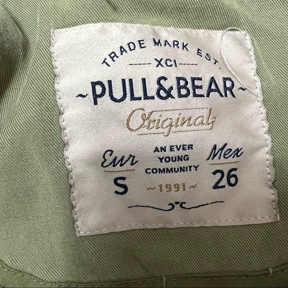 Pull & Bear Trademark Utility Zippered Jacket - Picture 9 of 11